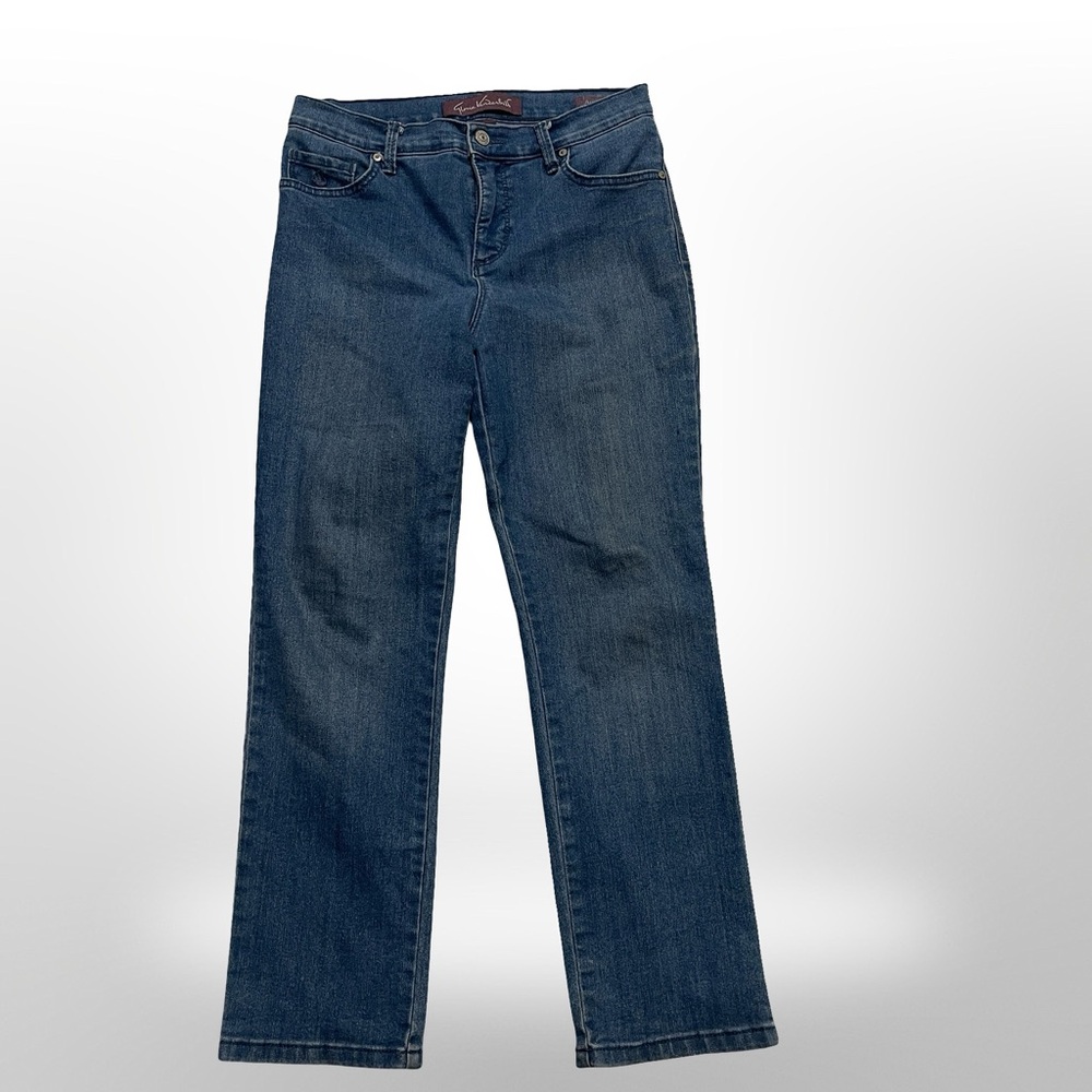 Gloria Vanderbilt Amanda Jeans 4P High Rise Tapered Leg Stretch Denim